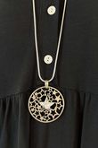 Laundry B Galway Necklace Grey